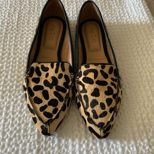 Leopard print loafers